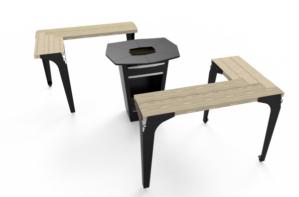 La Table - Plancha avec brasero (2)